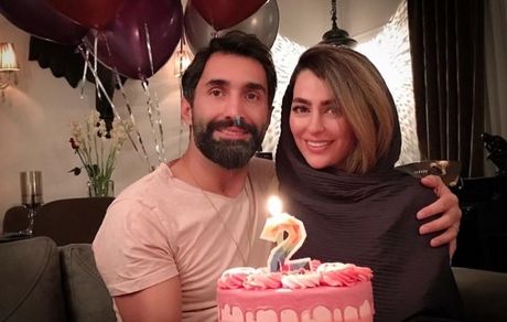 جشن تولد سمانه پاکدل در دومین سال زندگی مشترکش + عکس