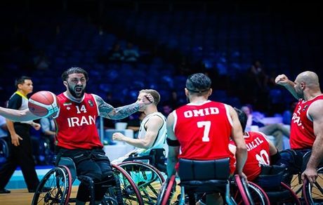تیم ملی بسکتبال با ویلچر ایران سوم آسیا شد