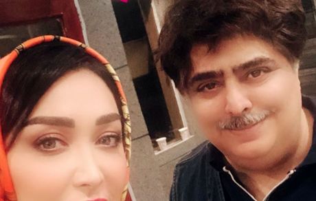 سارا منجزی پور در کنار بازیگر معروف + عکس