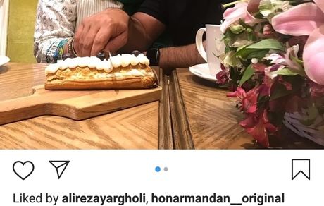 سالگرد ازدواج برزو ارجمند + عکس