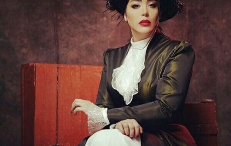 پوشش خانم بازیگر به سبک اروپایی ها + عکس