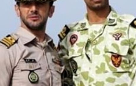 امین حیایی در لباس نظامی + عکس