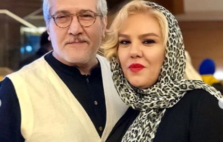 خوشبختی خانم بازیگر بلوند و همسر بازیگرش + عکس