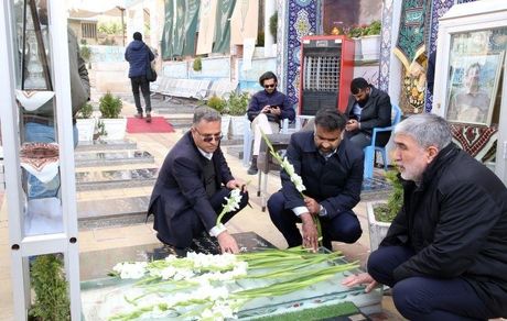 تجدید میثاق اعضای هیات مدیره بانک مسکن با آرمانهای سردار شهید سپهبد حاج قاسم سلیمانی