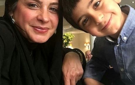 عمه خانم سریال ستایش و پسرش + عکس
