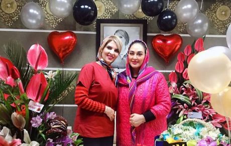 الهام حمیدی در تولد خانم دکترش + عکس