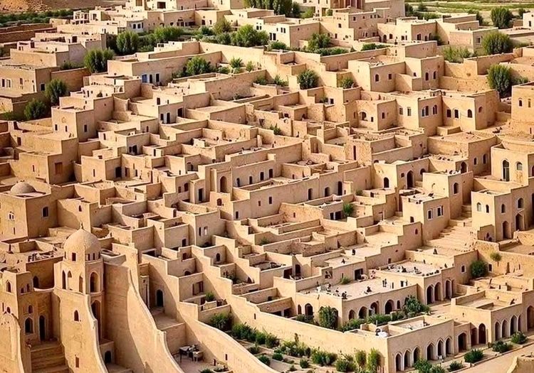 شهر یزد از دید هوش مصنوعی