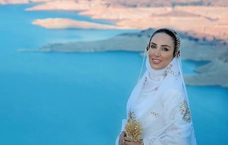 لباس عروس بختیاری خانم بازیگر + عکس