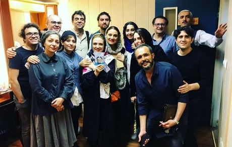 گریم جدید گلاره عباسی  اعتراض  بازیگران را درآورد!+عکس 