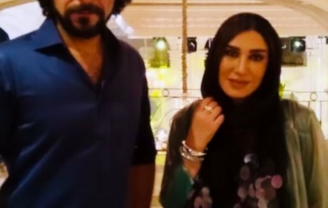 تبریک عاطفه برادرجان  به چاووش + عکس