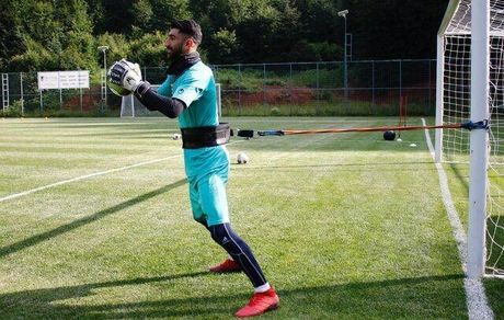 حضور بیرانوند در تمرین پرسپولیس 