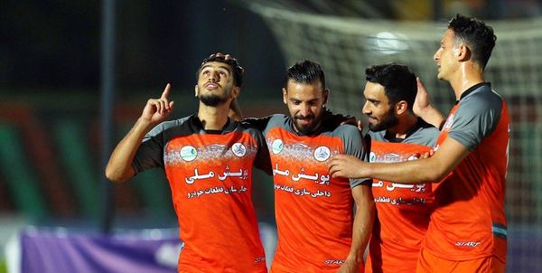 خوشحالی جالب و عجیب بازیکن سایپا