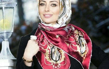 نفیسه روشن از رنگ مو لاکچری و شیک اش رونمایی کرد + عکس