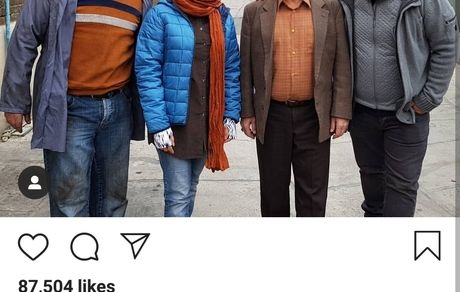 مطرب با الناز شاکردوست و پرویز پرستویی + عکس