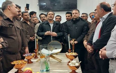 مدیرعامل شرکت ملی مس لحظه تحویل سال ۱۴۰۴ را در کنار کارگران مجتمع مس سرچشمه گذراند