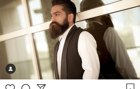 غم و اندوه آقای خواننده خوش صدا + عکس