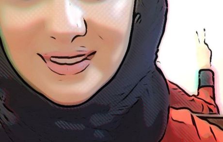 ویدا جوان کارتونی + عکس