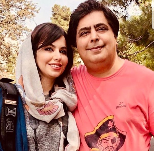 رضا شفیعی جم و خواهرش + عکس