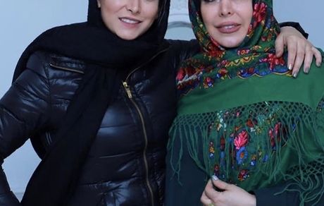فریبا نادری در کنار فلور نظری + عکس