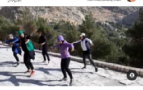 رقص عجیب زنان در پارک های کرمانشاه/ رقص زومبا ممنوع است ! + عکس