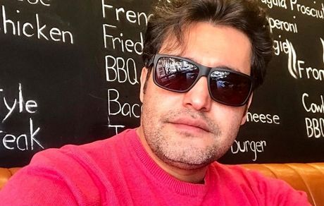 همسر لاله مرزبان در کافه ای شیک + عکس