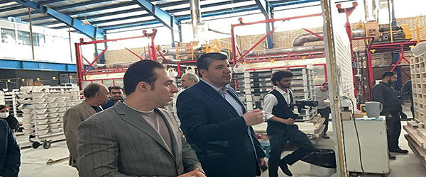 بازدید مدیران ارشد بانک توسعه صادرات ایران از شرکت کلور