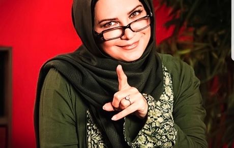 وقتی خانم بازیگر عینکی می شود + عکس