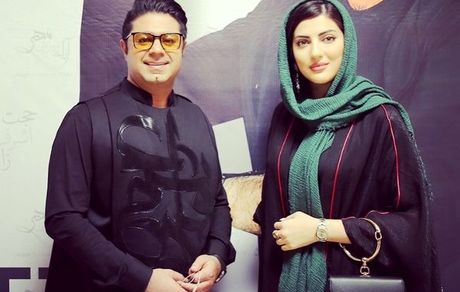 بازیگر خوش چهره سریال "از یادها رفته" در کنسرت حجت اشرف زاده + عکس