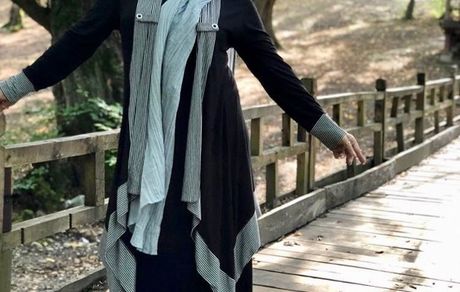 ژست عجیب افسانه چهره آزاد + عکس