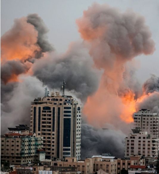 حمله هوایی اسرائیل و وقوع 2 انفجار مهیب