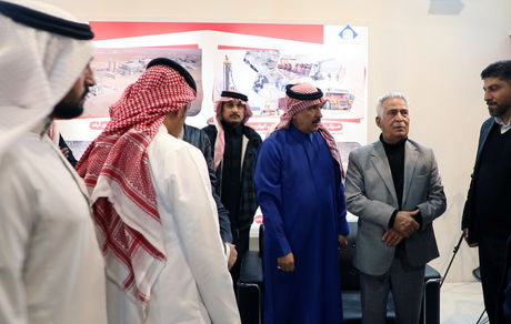 بازدید سفیر عربستان و رئیس خانه معدن ایران از غرفه ایمپاسکو