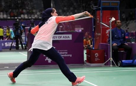 حذف بدمینتون باز ایران از مسابقات نیجریه