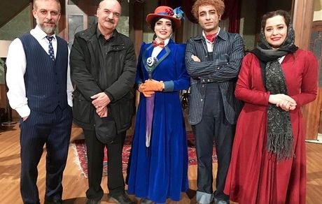 میهمان مشهور تئاتر مری پاپینز + عکس