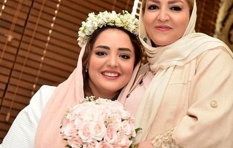 ستایش و مادرش در عروسی + عکس