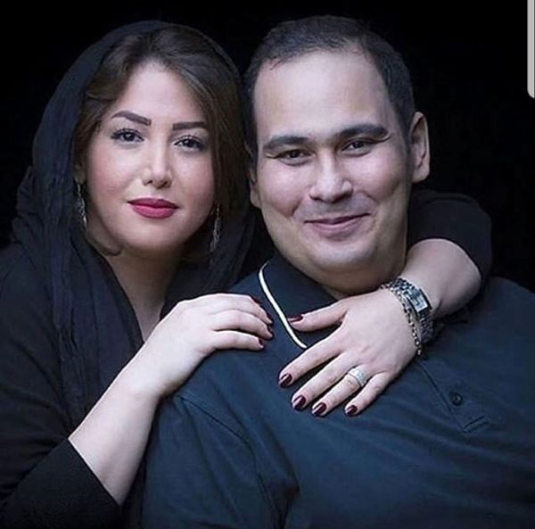 رضا داودنژاد و همسرش خواهر عسل بدیعی + عکس