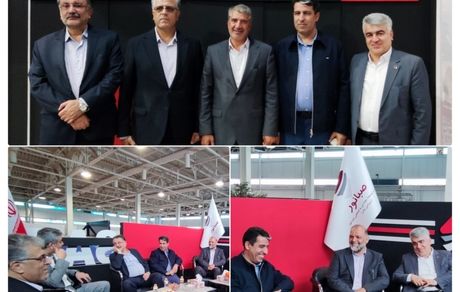 بازدید دکتر انارکی محمدی، نماینده رفسنجان و عضو کمیسیون اقتصادی مجلس شورای اسلامی از غرفه صبانور