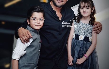 بچه های حامد بهداد + عکس