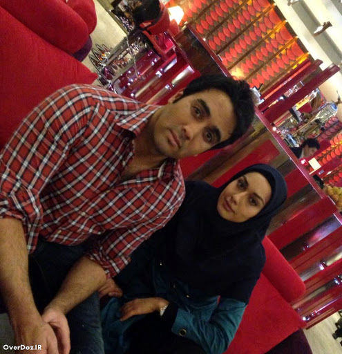 عکسهای دیده نشده پوریا پورسرخ و صدف طاهریان + عکس همسرش