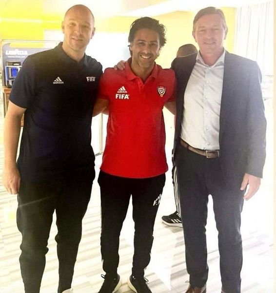 راز عکس فرهاد مجیدی با پیراهن امارات لو رفت!