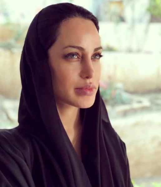 بدل آنجلینا جولی هم برای مردم‌ دور برداشت + فیلم