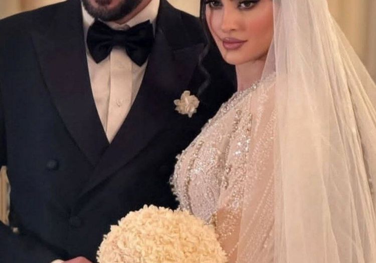 تصویری از مریم مومن و همسرش سهیل قاصدی در مراسم ازدواج شان