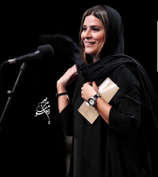 همسر سابق رامبد جوان در اختتامیه جشنواره ۸ میلیمتری + عکس