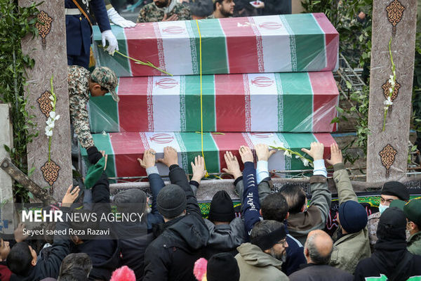 تشییع ۲۰۰ شهید گمنام در تهران/ خبرگزاری مهر