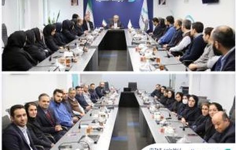 دیدار مدیرعامل بیمه سینا با همکاران مالی به مناسبت روز حسابدار