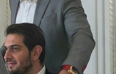 محمدرضا گلزار در مراسم عقد برادرش + عکس