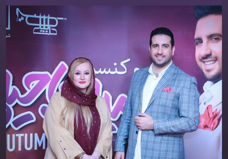 عکسی از نعیمه نظام‌دوست در کنسرت حاجیلی