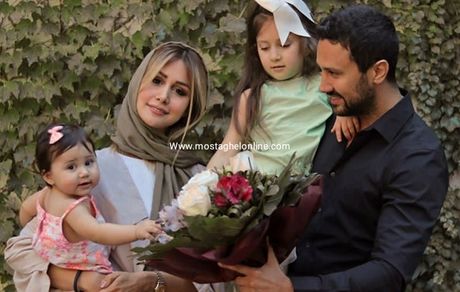 آقای بازیگر بالاخره از همسرش رو نمایی کرد + عکس