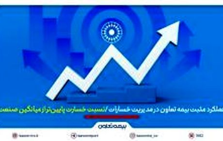 عملکرد مثبت بیمه تعاون در مدیریت خسارات/ نسبت خسارت پایین‌تر از میانگین صنعت