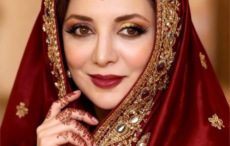 رویا میرعلمی با استایل هندی