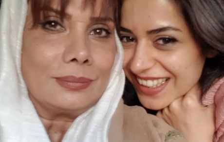 عاطفه رضوی و دخترش + عکس
